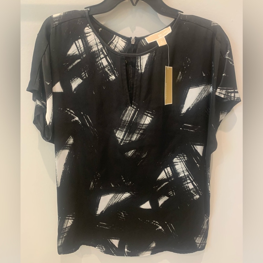 NWT MICHAEL Michael Kors Cutout Blouse